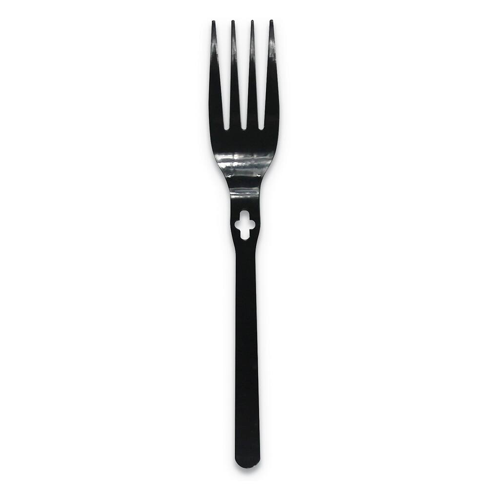 Paper & Plastic Cups, Plates, Bowls & Utensils, Flatware Type: Forks , Color: Black , For Use With: WeGo Dispenser  MPN:WEG54101101