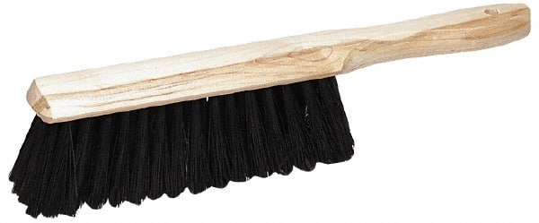 Counter & Dust Brushes, Bristle Material: Polystyrene , Bristle Firmness: Medium , Brush Length: 8in , Bristle Color: Black  MPN:25252