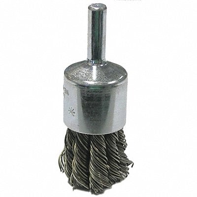 Knot Wire End Brush Steel 3/4 in. MPN:36286