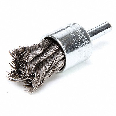Knot Wire End Brush Steel 3/4 In. MPN:90191