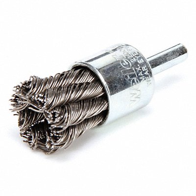 Knot Wire End Brush Steel 3/4 In. MPN:90192