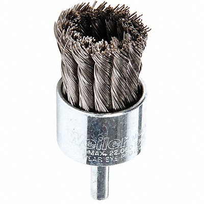 Knot Wire End Brush Steel 1-1/8 In. MPN:90193