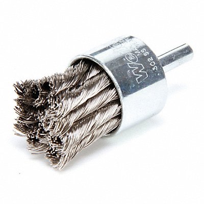 Knot Wire End Brush Stainless Steel MPN:90195