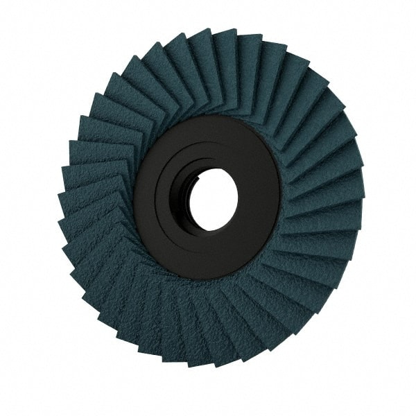 Flap Disc: 36 Grit, Zirconia Alumina, Type 27 MPN:50912