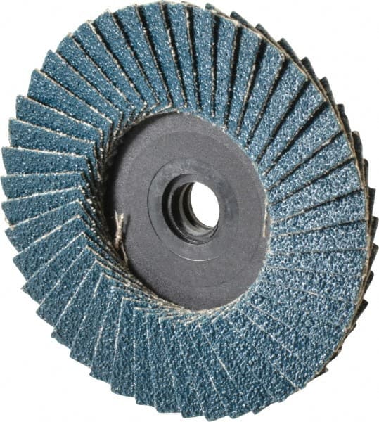 Flap Disc: 60 Grit, Zirconia Alumina, Type 27 MPN:96237