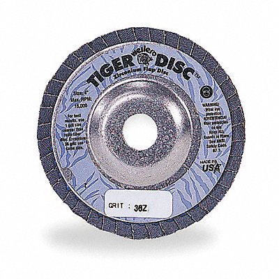 H7374 Fiber Disc 4 1/2 in Dia 5/8in Arbor MPN:96335