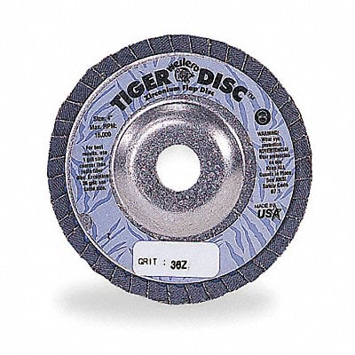 H7374 Fiber Disc 4 1/2 in Dia 5/8in Arbor MPN:96337