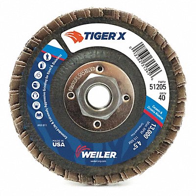 J1585 Flap Disc 5 in x 80 Grit 12000 RPM MPN:98914