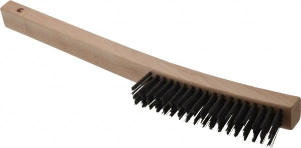 Scratch Brush, 4 Rows, 18 Columns, Steel MPN:44056