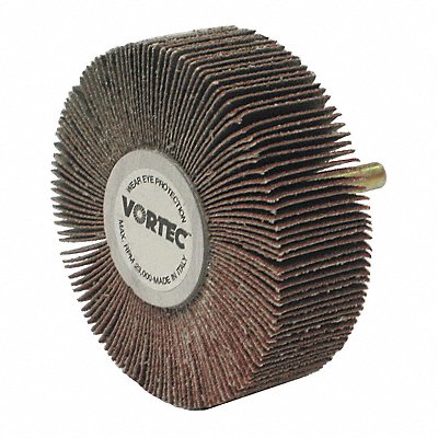 Flap Wheel 3 in Dia 1 in W 80 Grit MPN:30727V