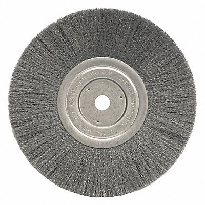 8 .0118 Nrw S/S Crimped Wire Wheel MPN:01805