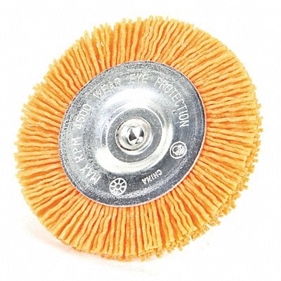 Wire Wheel Brush 3 1/4 4 500 RPM MPN:90435