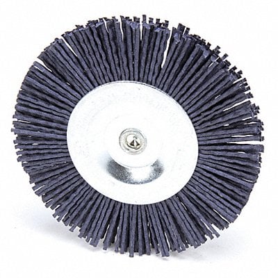 Wire Wheel Brush 4 in 1/4 in 4 500 RPM MPN:90439