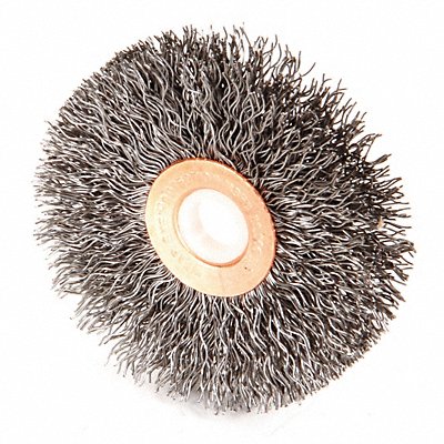 Crimped Wire Wheel Brush Arbor 2-1/2 In. MPN:90854