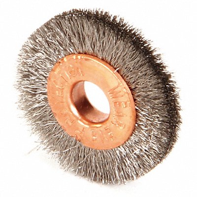 Crimped Wire Wheel Brush Arbor 1 In. MPN:90856