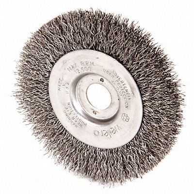 Crimped Wire Wheel Brush Arbor 4 In. MPN:90859