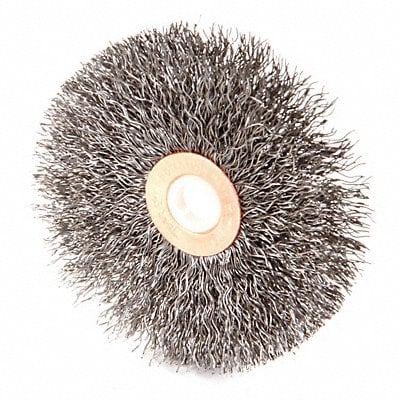 Crimped Wire Wheel Brush Arbor 3 In. MPN:93026