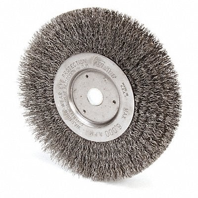 Crimped Wire Wheel Brush Arbor Hole MPN:93112