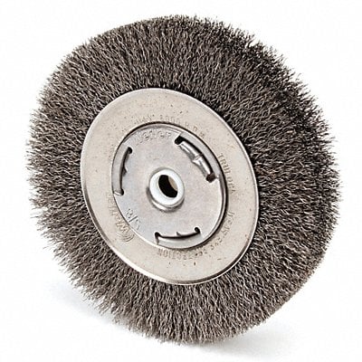 Crimped Wire Wheel Brush Arbor 6 In. MPN:93113