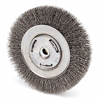 Crimped Wire Wheel Brush Arbor Hole MPN:93396