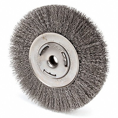 Crimped Wire Wheel Brush Arbor 7 In. MPN:93491