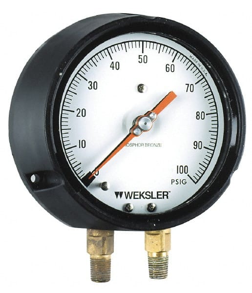 Pressure Gauge: 4-1/2