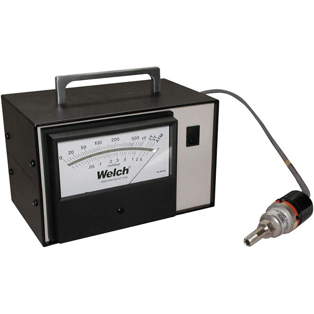 Vacuum Gauge: Use with Welch-lmvac Vacuum Systems MPN:1515