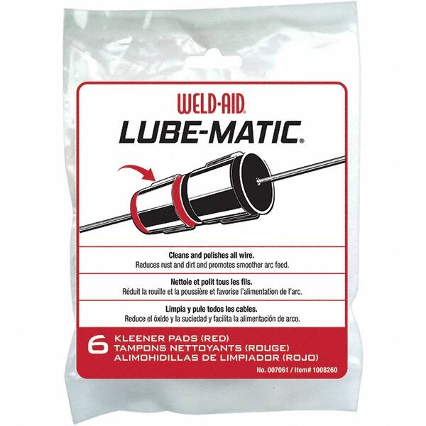 MIG Welding Accessories, Type: Lube-Matic Wire Cleaner Pad, Lube-Matic Wire Cleaner Pad , For Use With: All Wires  MPN:1008162