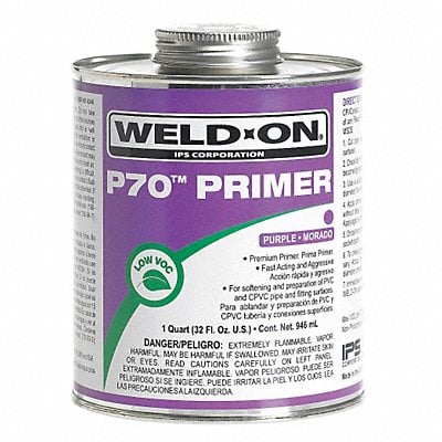 Primer Purple 32 Oz PVC and CPVC MPN:13994