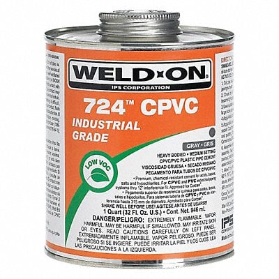 Pipe Cement 32 fl oz Gray MPN:14183