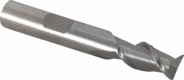 Square End Mill: 3/8'' Dia, 3/4'' LOC, 3/8'' Shank Dia, 2-1/2'' OAL, 2 Flutes, Solid Carbide MPN:57430-00-W