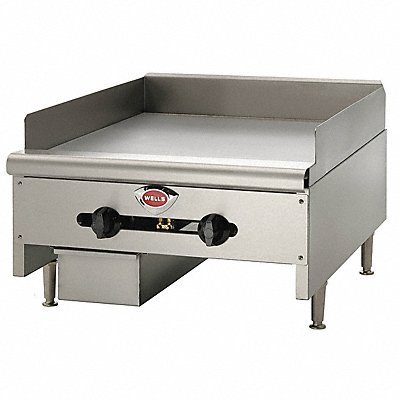 Gas Griddle w/Thermostat 36 x 23-9/16 In MPN:HDTG3630