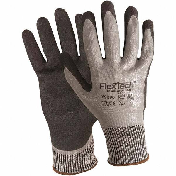 Cut-Resistant Gloves: Size Medium, ANSI Cut A5, ANSI Puncture 4, Nitrile, Series Y9290 MPN:Y9290M