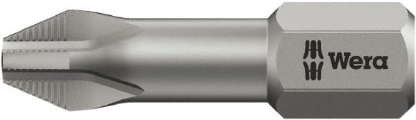 Phillips Screwdriver Insert Bit: #2 Point, 1/4