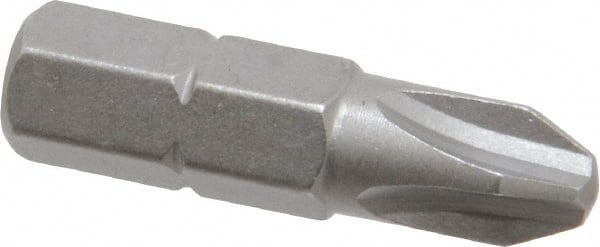 Phillips Screwdriver Insert Bit: #3 Point, 5/16