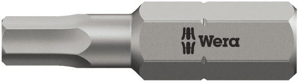 Hex Screwdriver Insert Bit: 1/4