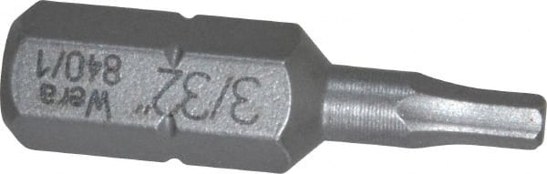 Hex Screwdriver Insert Bit: 1/4