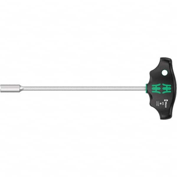 Nut Driver: 7 mm Drive, Solid Shaft, T-Handle, 279 mm OAL MPN:05023384001