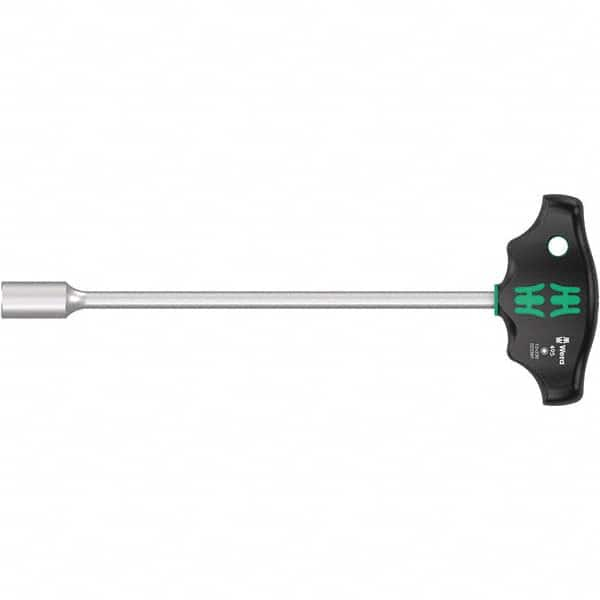 Nut Driver: 12 mm Drive, Solid Shaft, T-Handle, 279 mm OAL MPN:05023391001