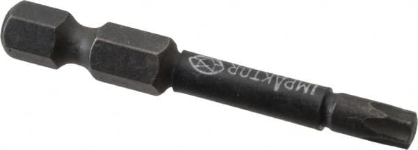 Power Screwdriver Bit: T25 Torx, TX25 Speciality Point Size, 1/4