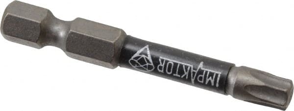 Power Screwdriver Bit: T30 Torx, TX30 Speciality Point Size, 1/4