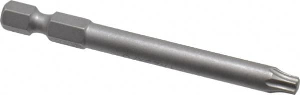 Power Screwdriver Bit: T25 Torx, TX25 Speciality Point Size, 1/4