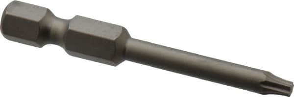 Power Screwdriver Bit: T10 Torx, TX10 Speciality Point Size, 1/4