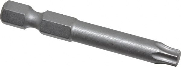 Power Screwdriver Bit: T27 Torx, TX27 Speciality Point Size, 1/4