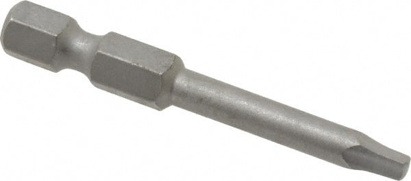 Power Screwdriver Bit: #1 Speciality Point Size, 1/4