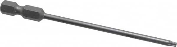 Power Screwdriver Bit: T8 Torx, TX8 Speciality Point Size, 1/4