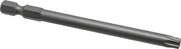 Power Screwdriver Bit: T30 Torx, TX30 Speciality Point Size, 1/4