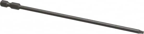 Power Screwdriver Bit: T10 Torx, TX10 Speciality Point Size, 1/4