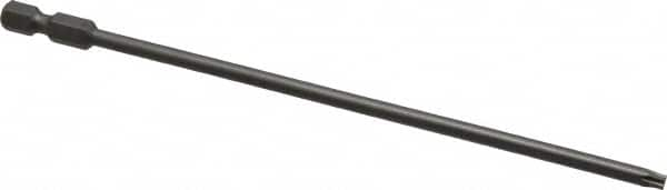 Power Screwdriver Bit: T15 Torx, TX15 Speciality Point Size, 1/4