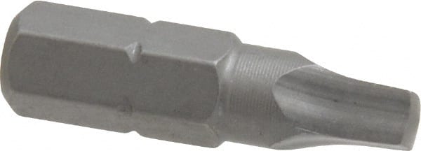 Power Screwdriver Bit: #3 Speciality Point Size, 1/4